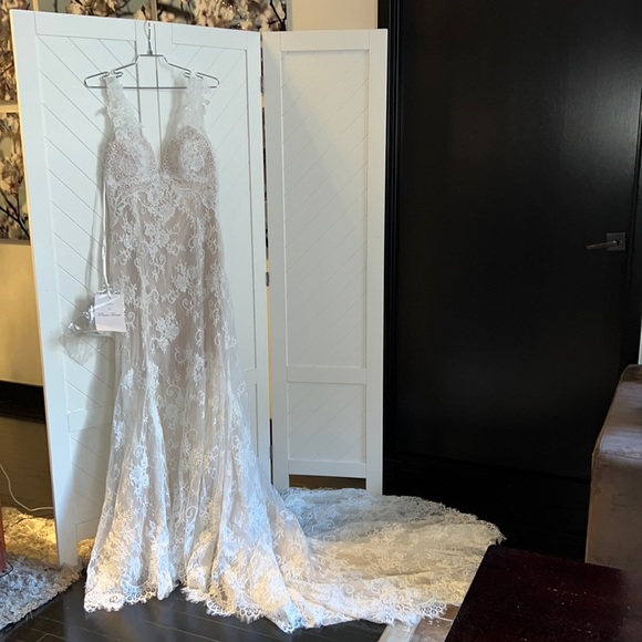 Pnina Tornai Dresses Love By Pnina Tornai Wedding Dress White Lace
